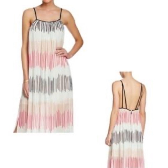 Alice + Olivia Dresses & Skirts - Alice +Olivia Stripe Silk Dress size XS